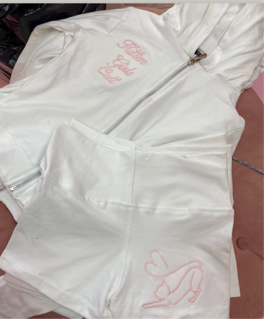 KITTEN NUDE SET BLANCO