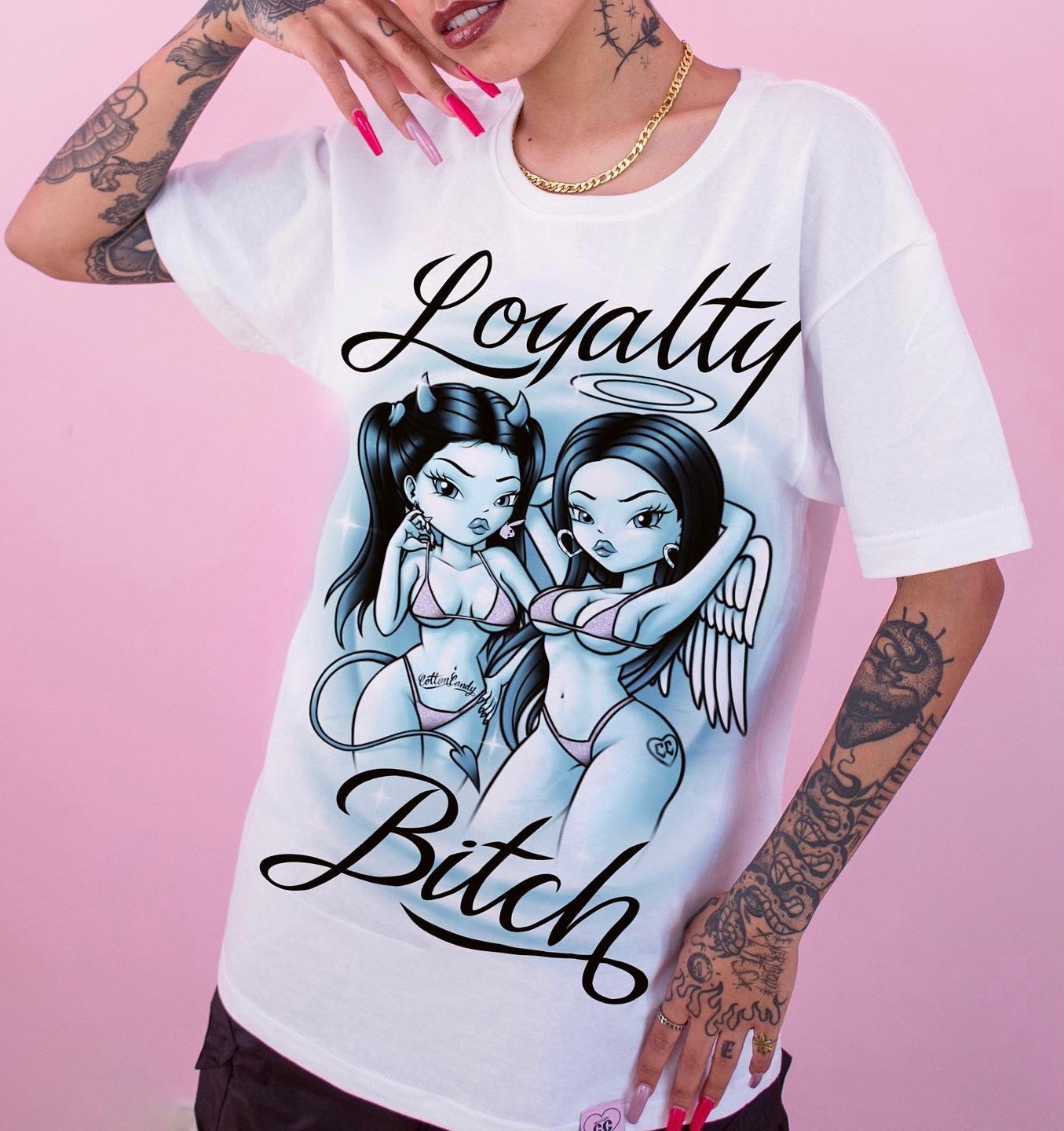 Loyalty Bitch airbrush shirt