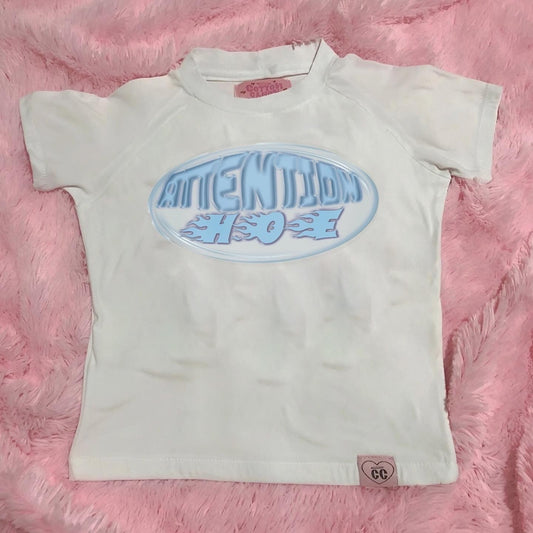 Attention Hoe blouse baby blue